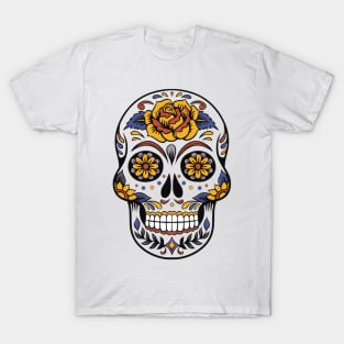 flower skull T-Shirt